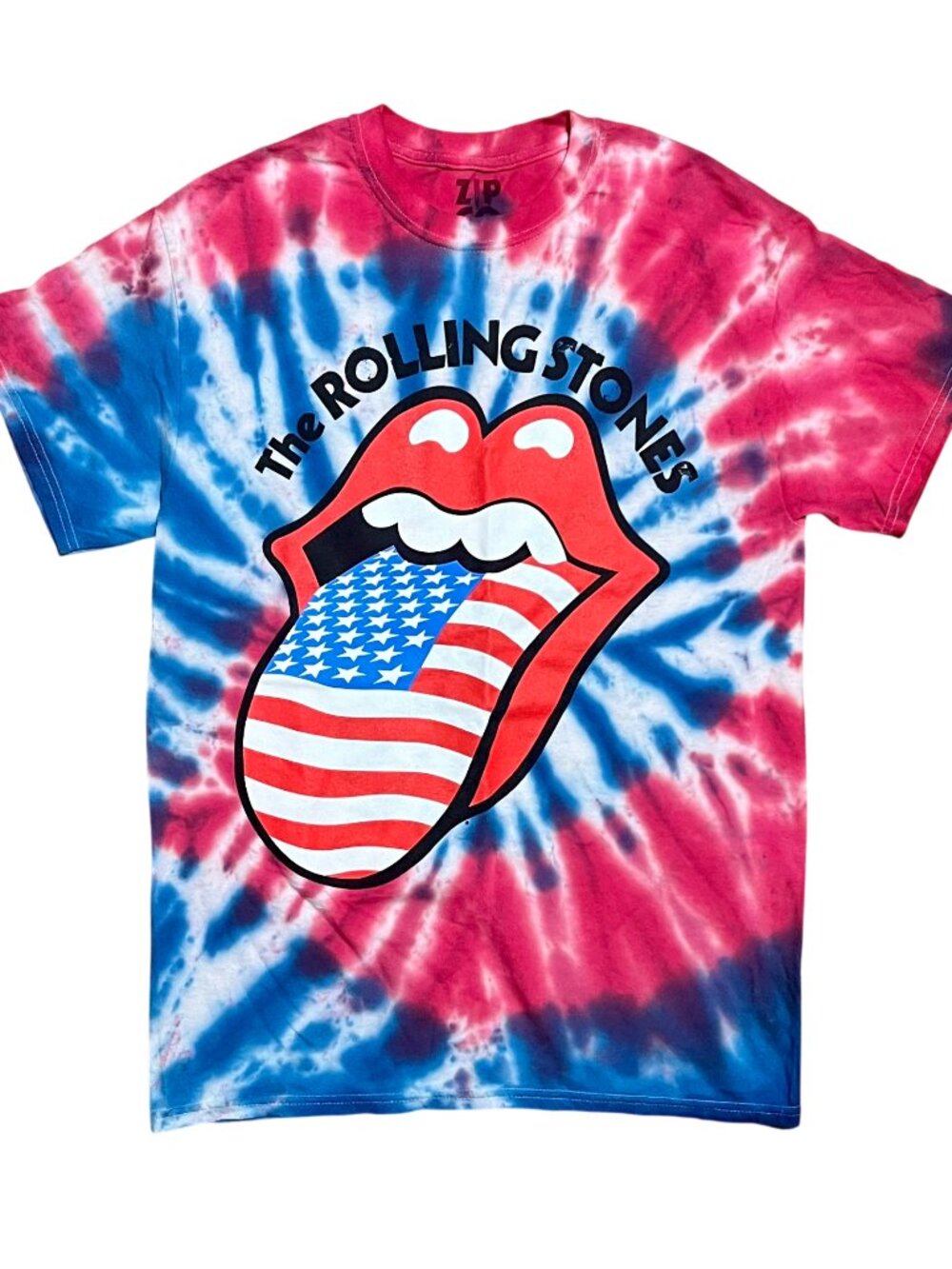 The Rolling Stones Official "Zip Code" North American Tour T-Shirt, Men's Medium